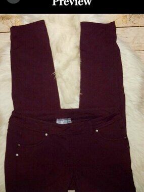 Athleta Women’s Stretch Skinny Pants - Deep Plum